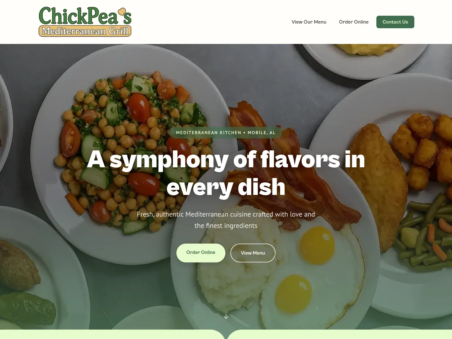 Chickpeas home page